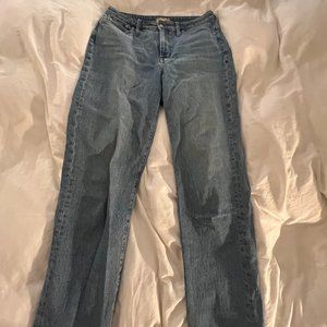 Madewell Tall Curvy Perfect Vintage Straight Jean in Hoye Wash
